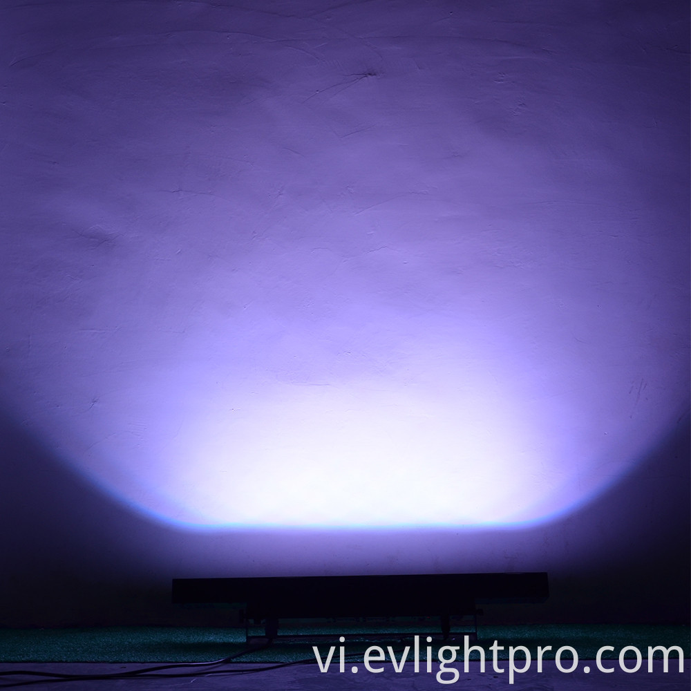 Thiết bị sự kiện Máy giặt treo tường Máy chiếu RGB 3 trong-1 COB LED Blinder Bar Light MACHI PIGHEL KIỂM SOÁT